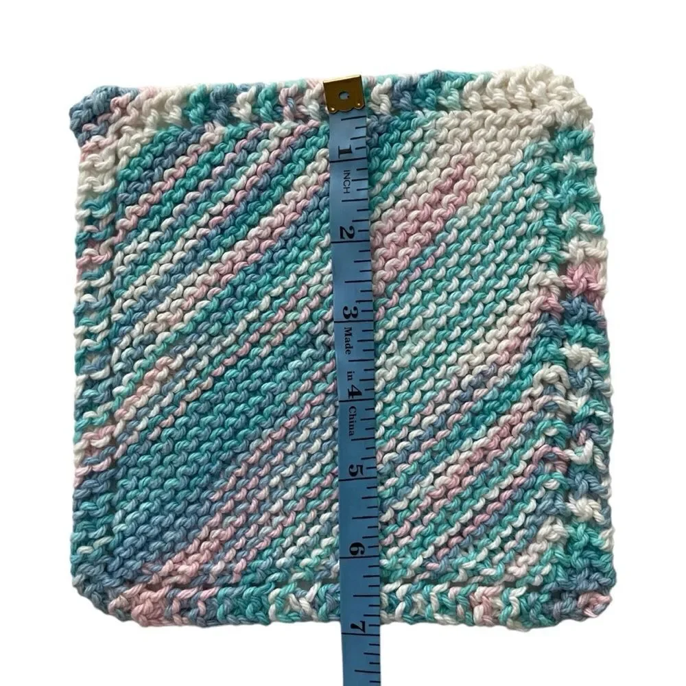 Umarked Handmade Knit/Crochet Dishcloth